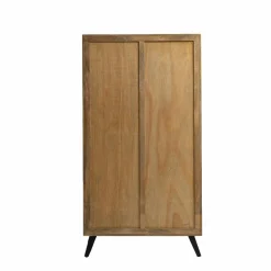 Vitrine Haute en bois de de manguier Joy