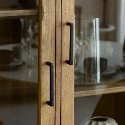 Vitrine Haute en bois de de manguier Joy