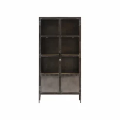 Vitrine haute en métal Locker
