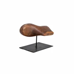 Sculpture en bois et métal Estel