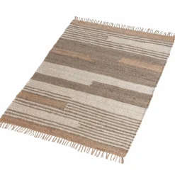 Tapis en jute et coton Robin