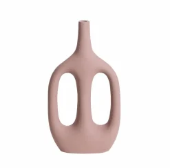 Vase soliflore rose en aluminium Pivoine